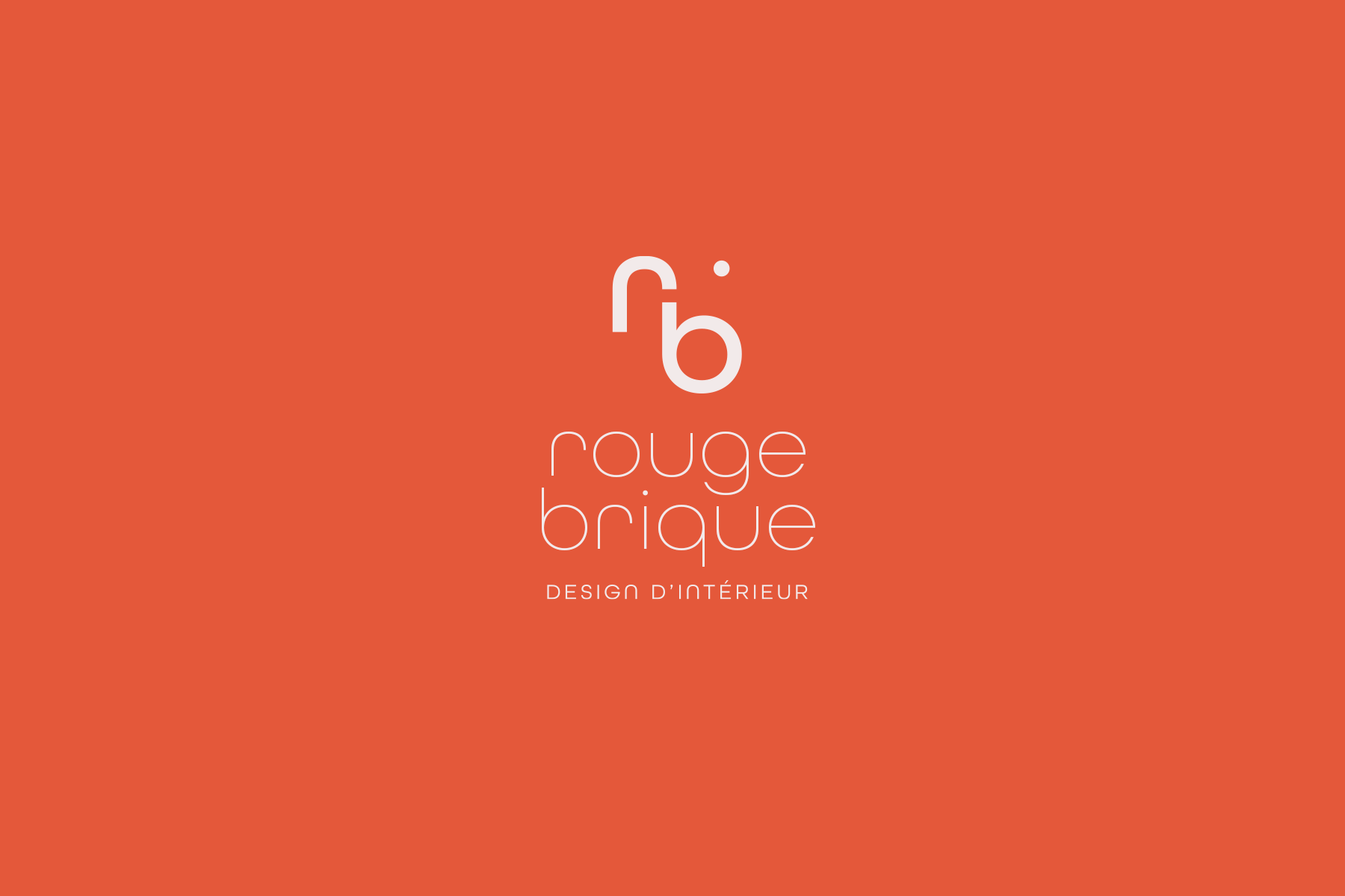 Rouge Brique Logo Branding